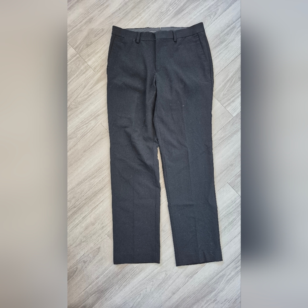 DKNY Men's Black Dress Pants